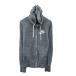  Nike NIKE жакет Parker средний длина S серый Zip выше Logo /SY1 #GY70 женский 