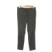  Zara Basic ZARA BASIC COLLECTION брюки конический M темно-серый задний резина линия "в елочку" рисунок /AH11 #ECA007