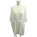 Beams Heart BEAMS HEART туника cut and sewn белый белый раунд шея draw -тактный кольцо 7 минут рукав tops /YU #GY08