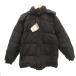  не использовался товар PLENTY OUTDOOR SPORT WEAR с биркой пуховик блузон Zip выше M чёрный черный /JS #GY75 мужской 