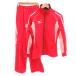  Mizuno MIZUNO выставить джерси жакет брюки Logo вышивка S красный красный /SJ #GY70 женский 