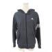  Adidas adidas Parker обратная сторона шерсть спортивная одежда M темно-синий темно-синий Logo вышивка Zip выше длинный рукав s Lee полоса s/MN14 #GY70