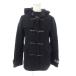 B&amp;Y United Arrows BEAUTY&amp;YOUTH красота &amp; Youth полупальто "даффл коут" S темно-синий темно-синий с капюшоном . длинный рукав кривошип кнопка /MN18
