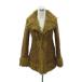  Moussy MOUSSY искусственный мутон пальто средний длина 1 чай Brown искусственный мех /SM19 #GY75 женский 