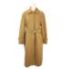 B&amp;Y United Arrows BEAUTY&amp;YOUTH красота &amp; Youth пальто с отложным воротником M чай Brown ремень длинный рукав /AO4 #GY08 женский 