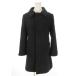  A.P.C. A.P.C. пальто с отложным воротником шерсть 36 чёрный черный одноцветный раунд цвет длинный рукав соотношение крыло /MN19 #GY75 женский 