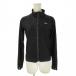  filler FILA Rush Guard спорт отдых M чёрный черный с высоким воротником Zip выше точка рисунок длинный рукав /AO13 #ECA009 женский 