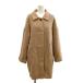  Iena IENA пальто с отложным воротником шерсть . Camel одноцветный длинный рукав /NP #ECA009 женский 