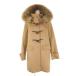  Le souk Le souk полупальто "даффл коут" 36 чай Brown Camel с мехом капот кривошип кнопка длинный рукав /CK27 #ECB009 женский 