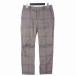 jiedaJieda CHECK SLIT SLACKS проверка разрез слаксы брюки 1 серый Jie-20S-PT04-B мужской 