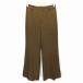  Ray Beams Ray Beams стрейч flare pants разрез одноцветный 20SS 0 чай Brown низ женский 