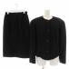  Showa платье SHOWA DRESS черный формальный выставить верх и низ no color жакет узкая юбка колено длина 13 XL чёрный черный 