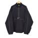 �i�C�L NIKE �V���v���[�� Supreme 24SS Ripstop Black Half-Zip Jacket ���b�v�X�g�b�v �n�[�t�W�b�v �W���P�b�g �u���]�� M FQ0340-010