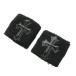  Chrome Hearts CHROME HEARTS напульсник обе рука Cross patch 10 знак . чёрный черный /AN9 *AA* мужской 