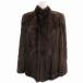  меховое пальто норка короткий 11 чай Brown /OU женский 