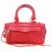  Rebecca minkofRebecca Minkoff Mini сумка "Boston bag" рука плечо 2WAY кожа красный красный /JS #FF женский 