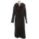 ERIPORT пальто kalakru Ram мех длинный шаль цвет мех 11 чай Brown #GY99 женский 