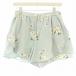li Land chu-ruRirandture 81470328-2 юбка-брюки шорты Zip fly цветочный принт принт 1 бледно-голубой /KU женский 