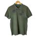 Shockly рубашка-поло с коротким рукавом принт L хаки #GY43 мужской 