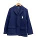 Polo Ralph Lauren POLO RALPH LAUREN жакет блейзер Logo Mark вышивка темно-синий boys размер M 150/76 Kids 