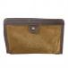  Loewe LOEWE дыра грамм замша клатч Vintage чай Brown женский 