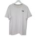  The North Face белый этикетка THE NORTH FACE WHITE LABEL короткий рукав футболка tops Logo принт вырез лодочкой L размер белый E02