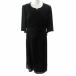 Lurco Lulu ko beautiful goods mourning dress . clothes black formal ribbon long height long sleeve black 11AR approximately M size 0404 lady's 