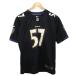 Nike NIKE NFL RAVENS MOSLEY #57 американский футбол одежда игра рубашка футболка cut and sewn короткий рукав L чёрный черный фиолетовый 