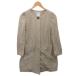  Tiara Tiara no color пальто длинный длина тонкий 9 бежевый A0147FC219 #YHS14 женский 