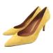  двойной стандартный механизм закрывания туфли-лодочки po Inte dotu высокий каблук булавка каблук 36 1/2 желтый желтый #YHS9 женский 