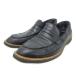  Cole Haan COLE HAAN Morris pe колено Loafer кожа обувь обувь кожа чёрный черный 10M 27.5cm мужской 