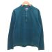  North Face лиловый этикетка THE NORTH FACE PURPLE LABEL тренировочный футболка застежка с планкой L бирюзовый голубой NT6702N /JS #