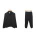  Adidas adidas спорт одежда выставить блузон брюки Zip a штекер Ran L чёрный черный AP3909 #IBO91 мужской 