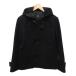 B&amp;Y United Arrows BEAUTY&amp;YOUTH красота &amp; Youth melt n Short полупальто "даффл коут" жакет чёрный черный S мужской 