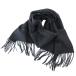  Emporio Armani EMPORIO ARMANI muffler серый бахрома Logo вышивка шерсть /SX #IBO100 мужской 