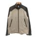  The North Face soft ракушка жакет блузон M серый светло-серый переключатель Zip выше NP16505 /SX #IBO100 мужской 