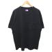  North Face лиловый этикетка THE NORTH FACE PURPLE LABEL 8oz Field Pocket Tee карман футболка трикотаж с коротким рукавом Logo вышивка 