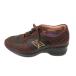  Hawkins Hawkins прогулочные туфли толщина низ спортивные туфли искусственная кожа 23.5cm Brown /YK22 женский 