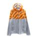  Nike NIKE спортивная одежда жакет Parker средний длина переключатель двойной Zip L серый orange /SY41 мужской 