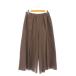 mi- Issey Miyake me ISSEY MIYAKE 22AW передний tuck широкий брюки легкий Brown IM24FK543 /DF #OS #SH женский 