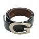  Gucci GUCCI ремень G Logo кожа 70-28 серебряный цвет чёрный черный 036-519-0956 /MW #GY18 мужской 