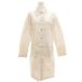  Celine CELINE плащ отложной воротник длинный C Macadam общий рисунок 36 белый белый /GV #GY47 женский 