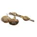  Burberry BURBERRY запонки комплект галстук булавка серебряный цвет Gold цвет #GY99 мужской 