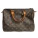  Louis Vuitton LOUIS VUITTON M41526 speedy 30 монограмма сумка "Boston bag" ручная сумочка большая сумка чай Brown мужской женский 