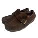  Clarks clarkswala Be Loafer monk кожа обувь спортивные туфли блинчики подошва чай Brown 43 28cm #GY99 женский 