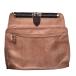 a редкость ntoALEANTO ручная сумочка Turn блокировка открытие и закрытие чай Brown #GY99 мужской 