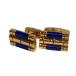  Yves Saint-Laurent YVES SAINT LAURENT запонки синий голубой Gold цвет #GY99 мужской 