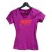  Nike NIKE PRO короткий рукав футболка S фиолетовый лиловый #IBO101 женский 
