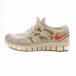  Nike NIKE Free Run 2 бег обувь спортивные туфли low cut 25.0cm белый белый DM8915-102 /FT #GY01 женский 