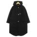  Zari laksTHE RERACS 16AW QUILTED COAT стеганое пальто капот шерсть чёрный черный 36 женский 